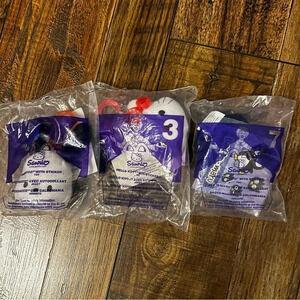NWT 2001 Vintage Sanrio Hello Kitty McDonald’s Toy Lot of 3 Happy Meal 4,3,7
